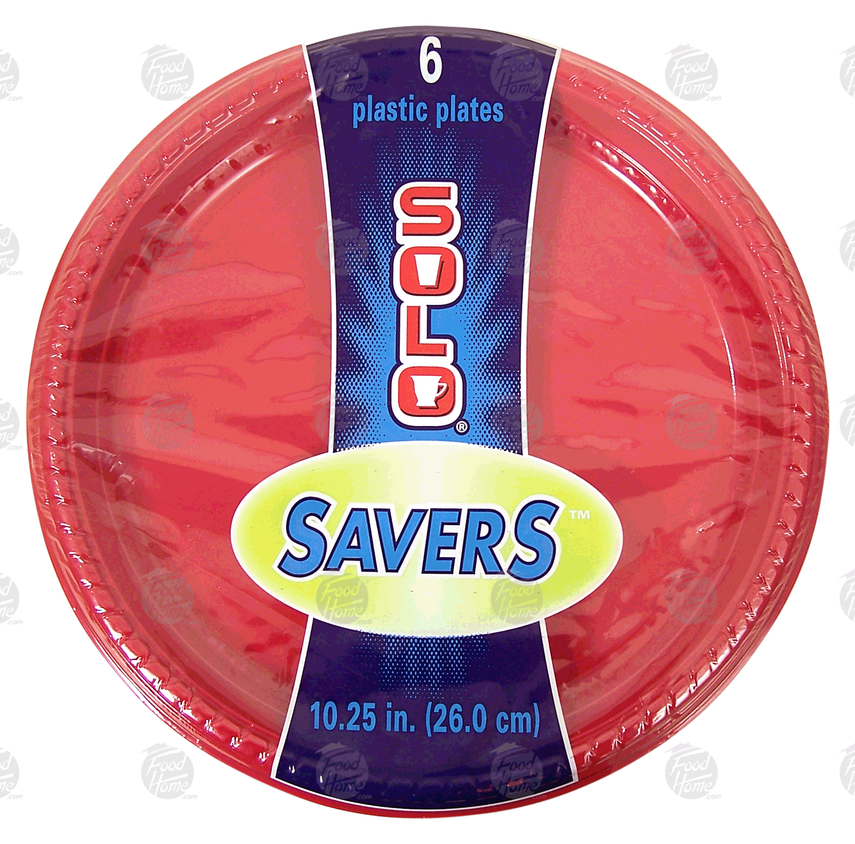 Solo Savers plastic plates, 10.25 inch Full-Size Picture